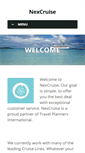 Mobile Screenshot of nexcruise.com